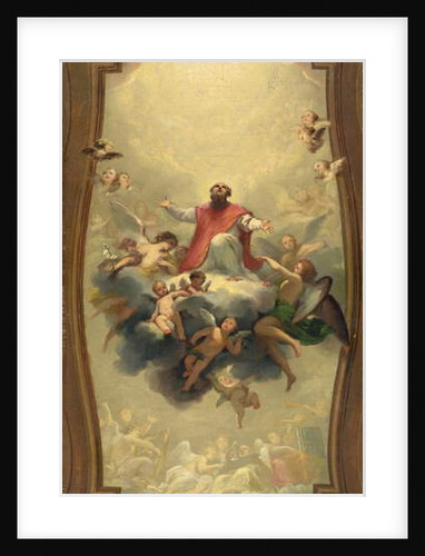 St. Eusebius Carried to Heaven, c.1757 by Anton Raphael Mengs