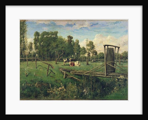 A Pasture in Normandy by Constant-Emile Troyon