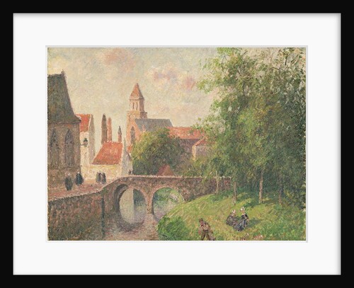 Old Bridge, Bruges by Camille Pissarro