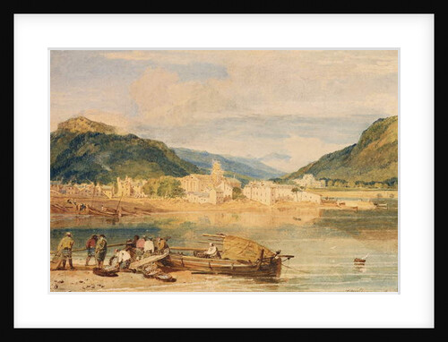 Inverary, Loch Fyne, Argyllshire, c.1802 by Joseph Mallord William Turner