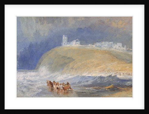 Dunstanborough Castle, Northumberland, c.1829 by Joseph Mallord William Turner