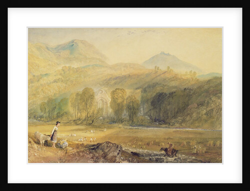 Valle Crucis Abbey, Denbighshire, c.1826 by Joseph Mallord William Turner