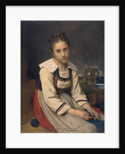 Meditation, 1870 by Leon Bazile Perrault
