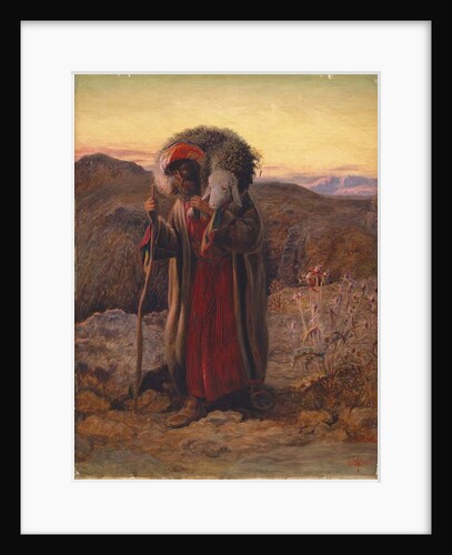 The Lost Sheep, 1864 by William J. Webbe or Webb