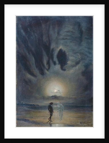 Hamlet and the Ghost, 1901 by Frederic James Shields