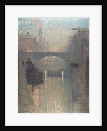 Bailey Bridge, Manchester, 1912 by Adolphe Valette