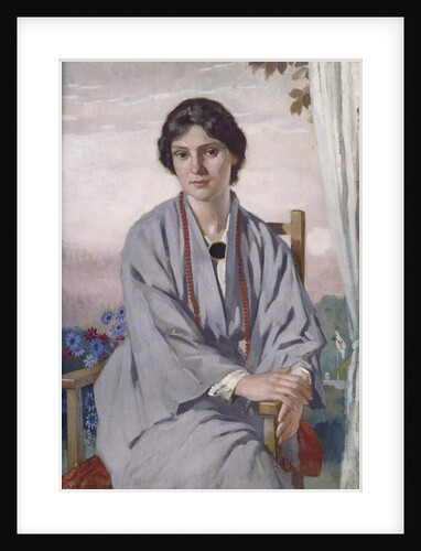 Portrait of May Aimee Smith, 1918 by Adolphe Valette