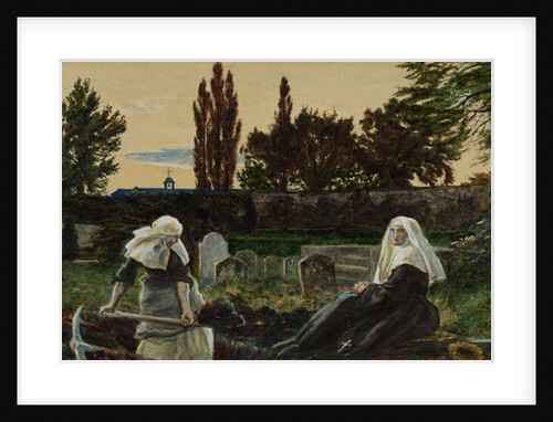 Study for 'The Vale of Rest' by John Everett Millais