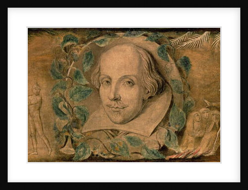 William Shakespeare, c.1800-03 by William Blake