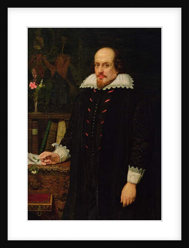 Portrait of William Shakespeare 1849 by Ford Madox Brown