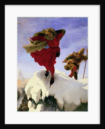 Manfred on the Jungfrau, 1840-61 by Ford Madox Brown