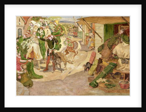 The Establishment of the Flemish Weavers in Manchester in 1363, 1888 by Ford Madox Brown