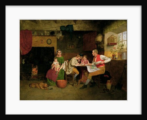 Answering the Emigrant's Letter, 1850 by James Collinson