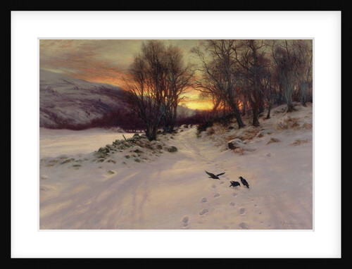 When the West with Evening Glows, 1901 by Joseph Farquharson