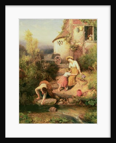 The Brook, 1874 by Myles Birket Foster