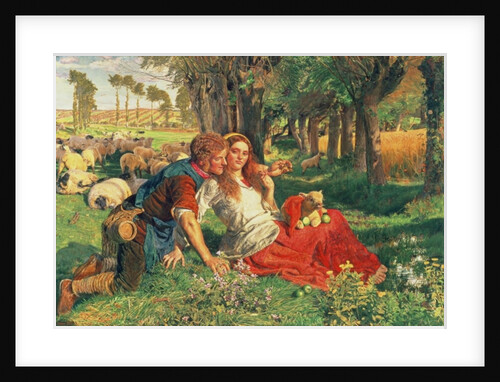 The Hireling Shepherd, 1851 by William Holman Hunt
