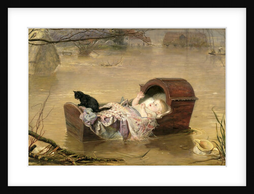 A Flood, 1870 by John Everett Millais