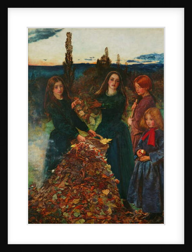 Autumn Leaves, 1856 by John Everett Millais