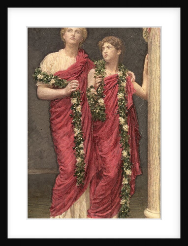 A Garland, 1887-88 by Albert Joseph Moore