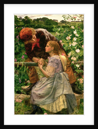 Early Lovers, 1858 by Frederick Smallfield