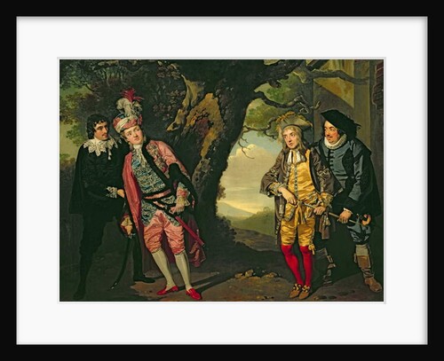 The Duel, from Act 3, scene 4 of 'Twelfth Night', 1771-72 by Francis Wheatley