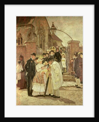 Christening Sunday 1887 by James Charles