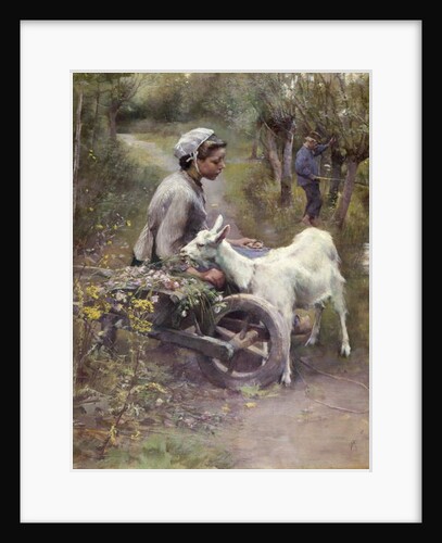 Jean, Jeanne and Jeannette, exh.1892 by Elizabeth Adela Stanhope Forbes