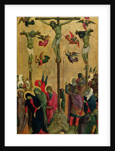The Crucifixion, c.1315-30 by Duccio di Buoninsegna