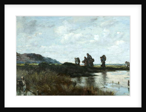 Homewards, Conway Marsh, 1881 by William Meredith