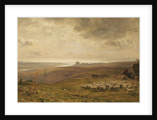 The Silver Lining of the Cloud, 1890 by James Aumonier