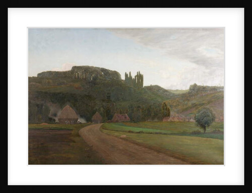 Near the Village of Crecy, France, 1890 by William Bright Morris