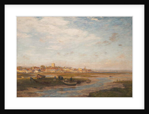 When the Tide is Out, 1895 by James Aumonier