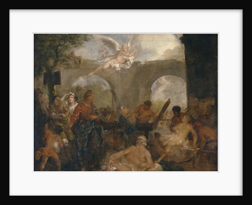 The Pool of Bethesda, 1734-36 by William Hogarth