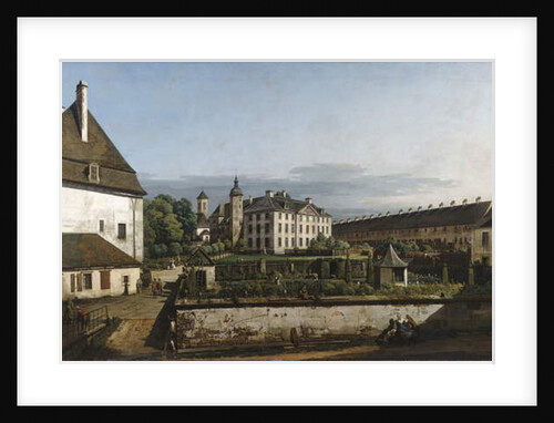 The Fortress of Konigstein: Courtyard with the Brunnenhaus, 1756-58 by Bernardo Bellotto