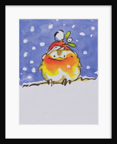 Christmas Robin by Diane Matthes