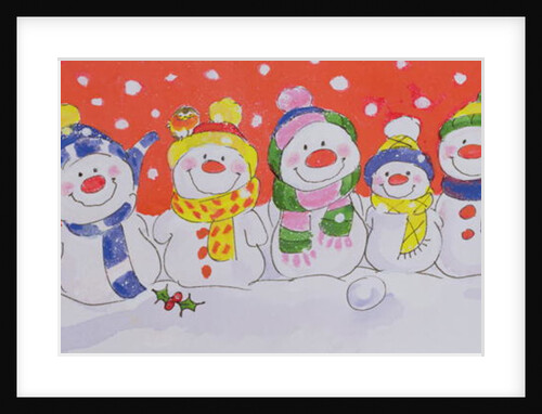 Snow Family by Diane Matthes