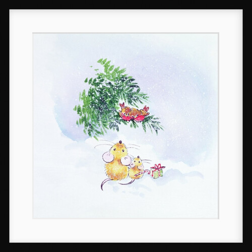 Christmas Mice and Robins by Diane Matthes