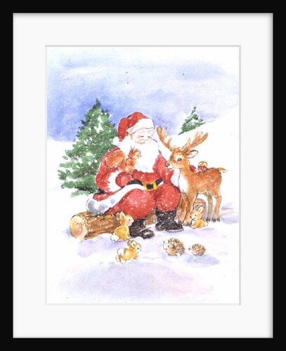 Santa and Friends by Diane Matthes