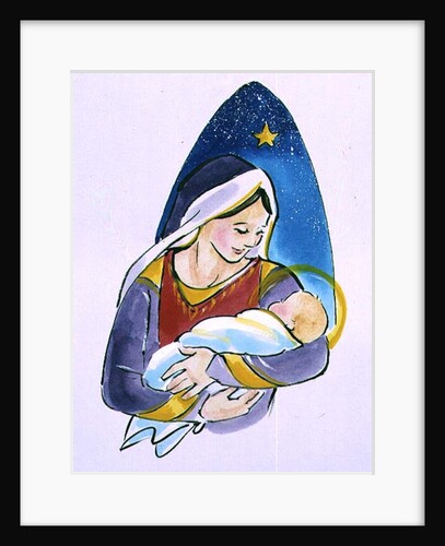 Madonna and Child, 1996 by Diane Matthes
