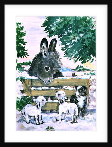Farmyard Friends, 1996 by Diane Matthes
