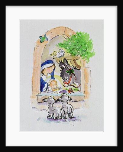 Snowy Bethlehem, 1996 by Diane Matthes