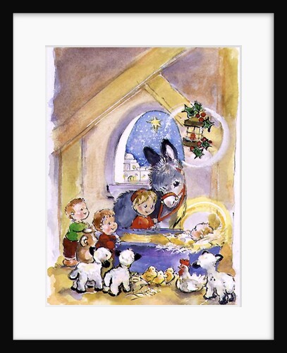 Away in a Manger, 1996 by Diane Matthes