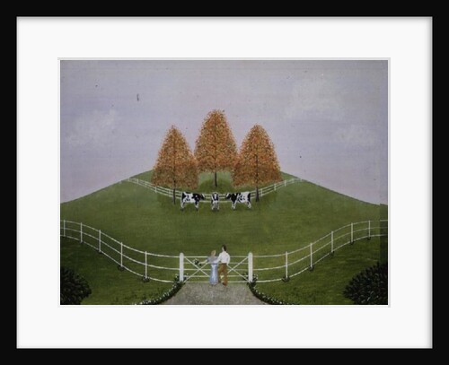 A Pastoral Landscape, 1980 by Mark Baring