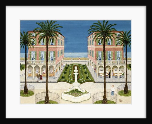 The Cote d'Azur, 1981 by Mark Baring