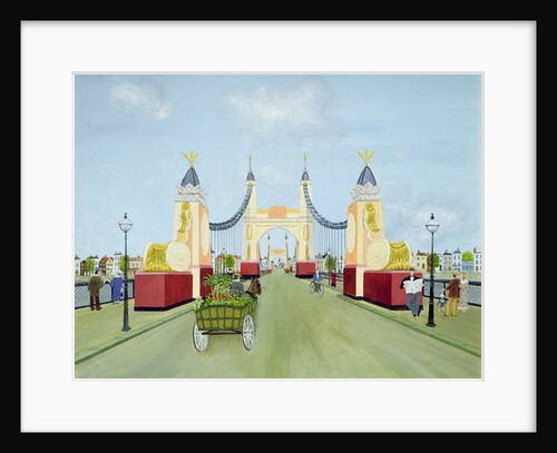 Hammersmith Bridge, 1981 by Mark Baring