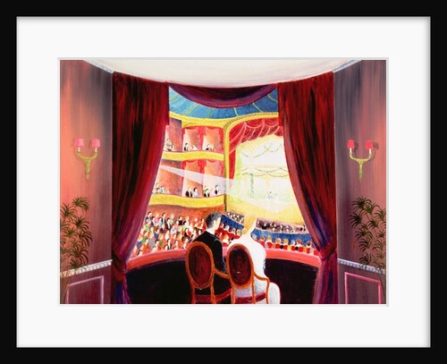 Night at the Ballet, 1984 by Mark Baring