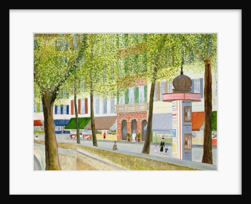 Paris Scene by Mark Baring