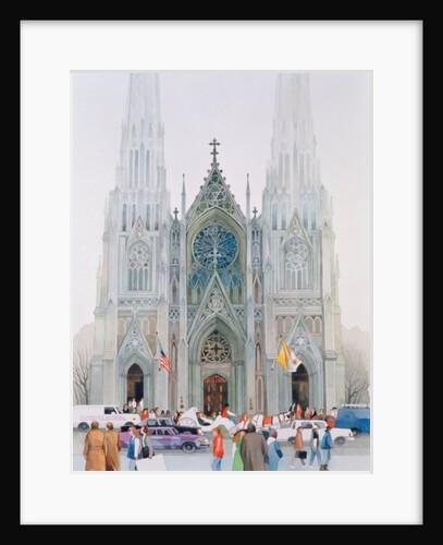 St. Patrick's Cathedral, New York, 1990 by Myung-Bo Sim