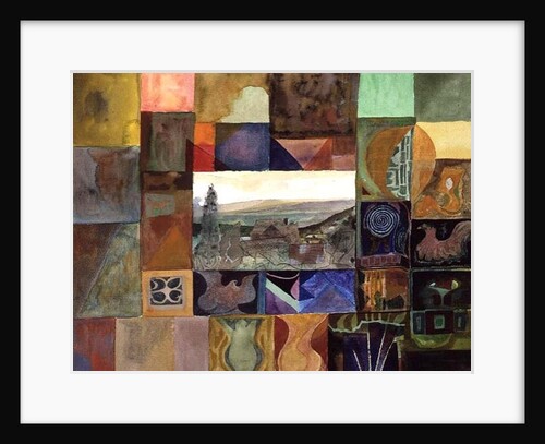 Cevennes Mosaic by Michael Chase