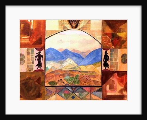 Greek Dancers, Hosios Lukas Country by Michael Chase